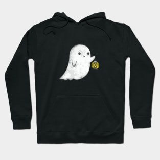 Little Ghost with Lantern Hoodie